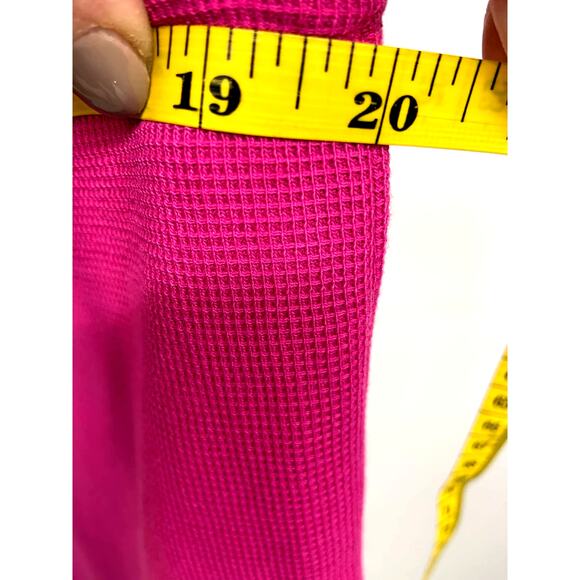 NY & Co Sleeveless Collared Waffle Knit Front Button Top Size L NWT - Picture 4 of 5